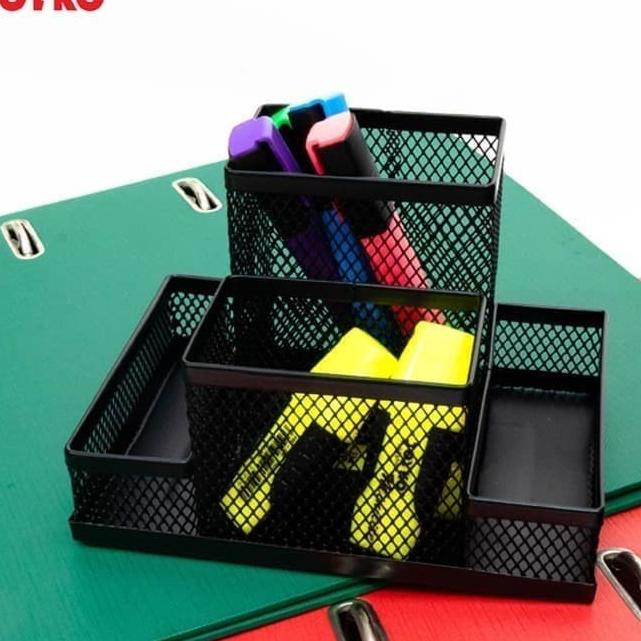 

❀❀ Joyko Tempat Pulpen Meja / DESK SET BESI DS-19 DESK SET BESI