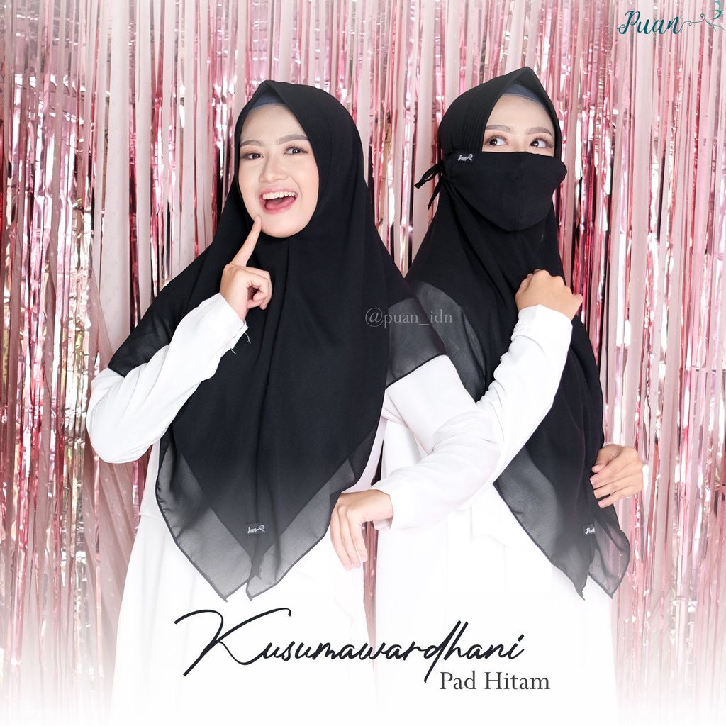 HIJAB INSTAN BY PUAN/DOUBLE LAYER/KHIMAR CERUTTY/BERGO CERUTTY/SEGITIGA INSTAN/BERGO PAD/BERGO NON P
