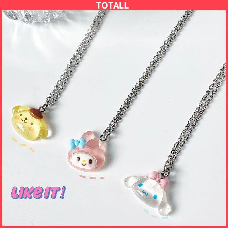 COD Sanrio kartun kalung lucu aksesoris fashion Korea untuk pria dan wanita-Totall