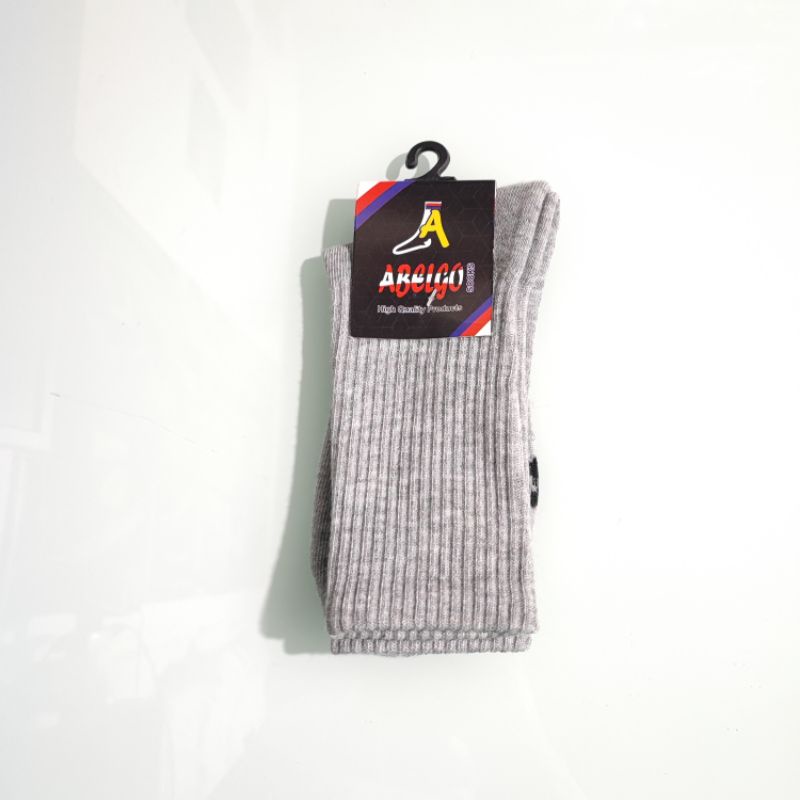 KAOS KAKI SPORT TERY TEBAL POLOS PANJANG SEBETIS/KAOS KAKI SPORT TEBAL PANJANG POLOS/KAOS KAKI OLAHRAGA PRIA