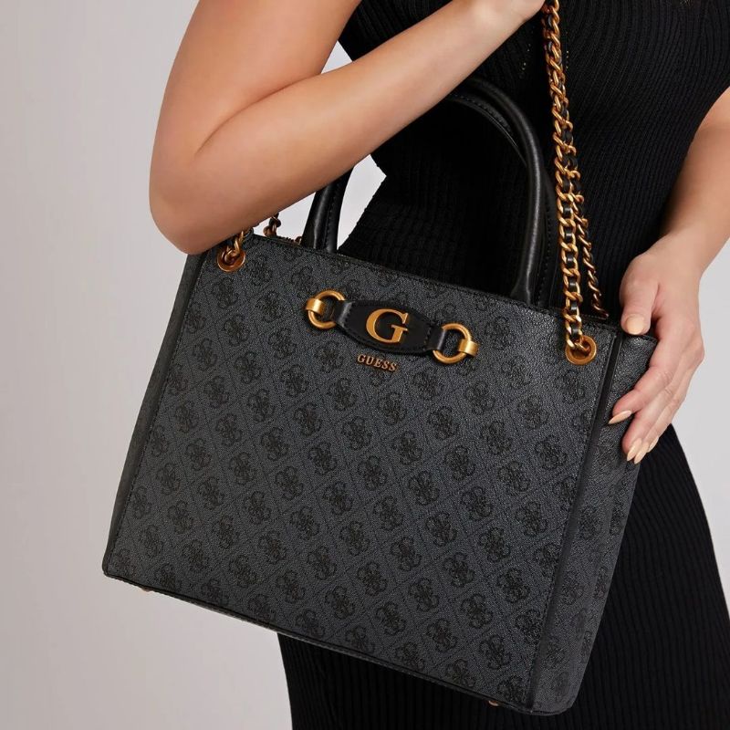 GUESSS Izzy Status Satchel Bag