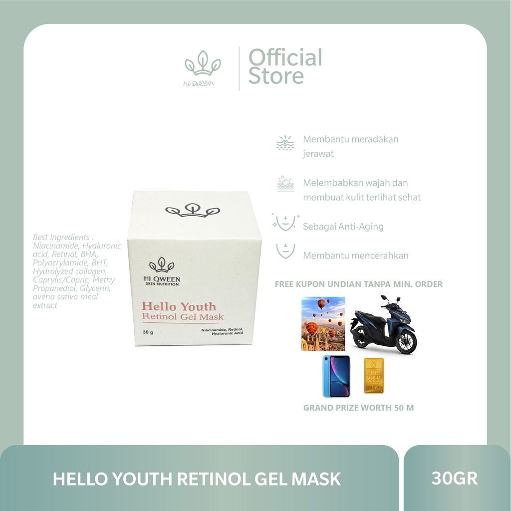 Hello Youth Retinol Gel Mask