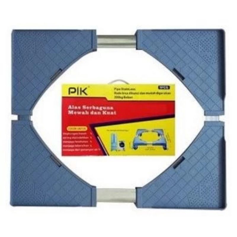 KAKI KULKAS PIK AK-189 - RODA KAKI KULKAS BAJA  ALAS MESIN CUCI 1 TABUNG