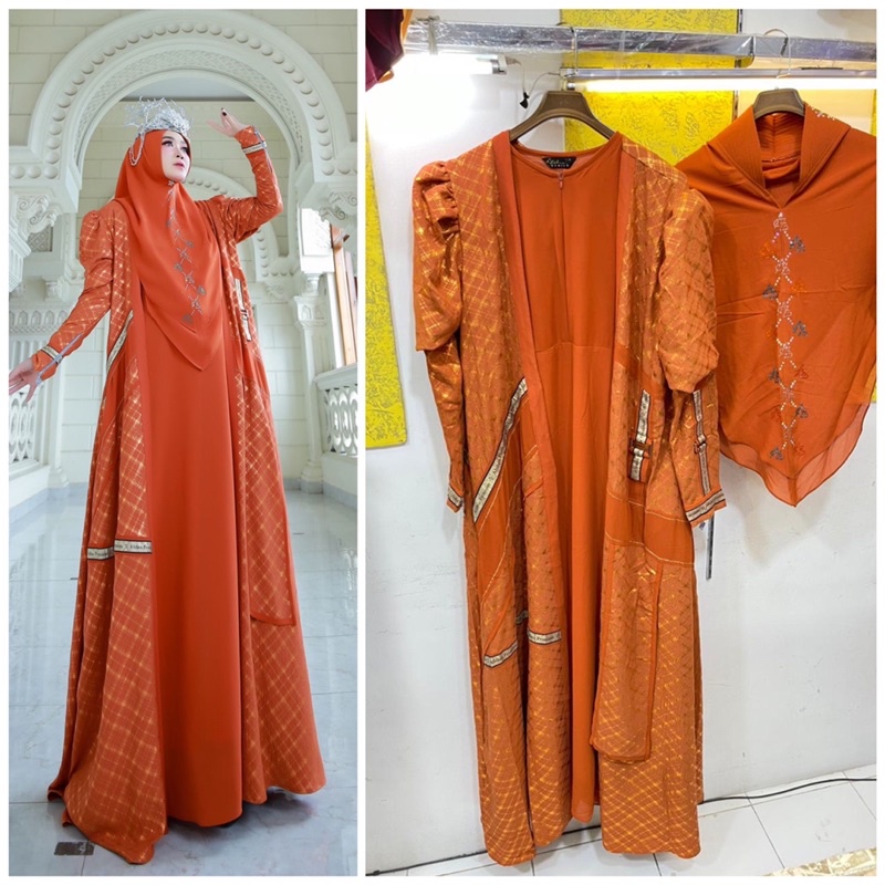 Set syari Dewi Talora Series by Alzheapremium