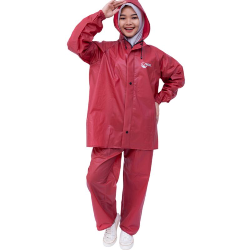 JAS HUJAN RAINCOAT MISHEL SETELAN JAKET CELANA MURAH BERKUALITAS