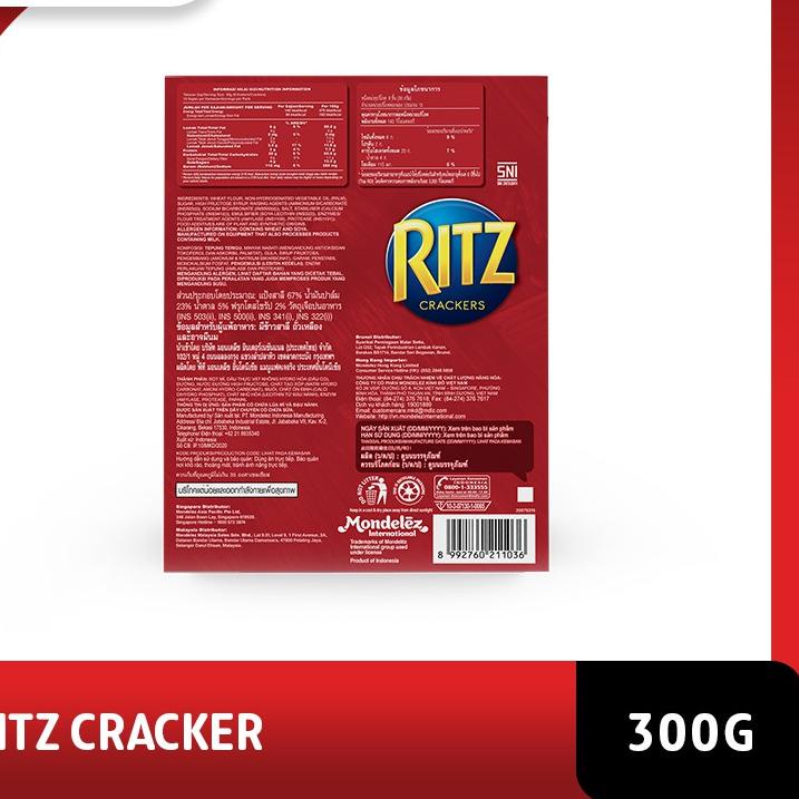 

● Ritz Biskuit Original 300g. Biskuit Gurih dan Renyah favorut keluarga ⇯