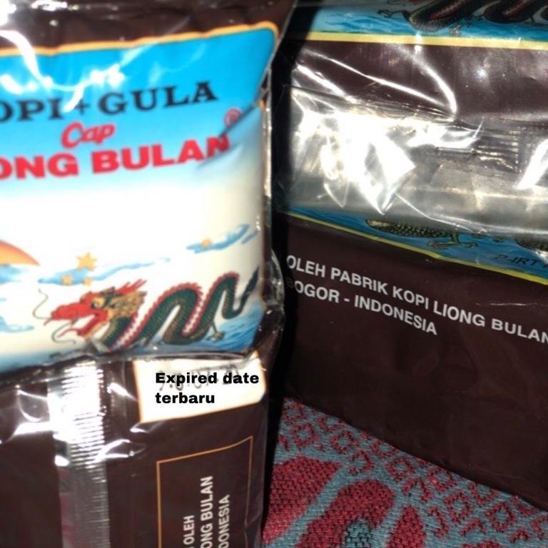 

TERBAIK KOPI + GULA CAP LIONG BULAN ISI 20PCS KHAS BOGOR ,.,.,.,,