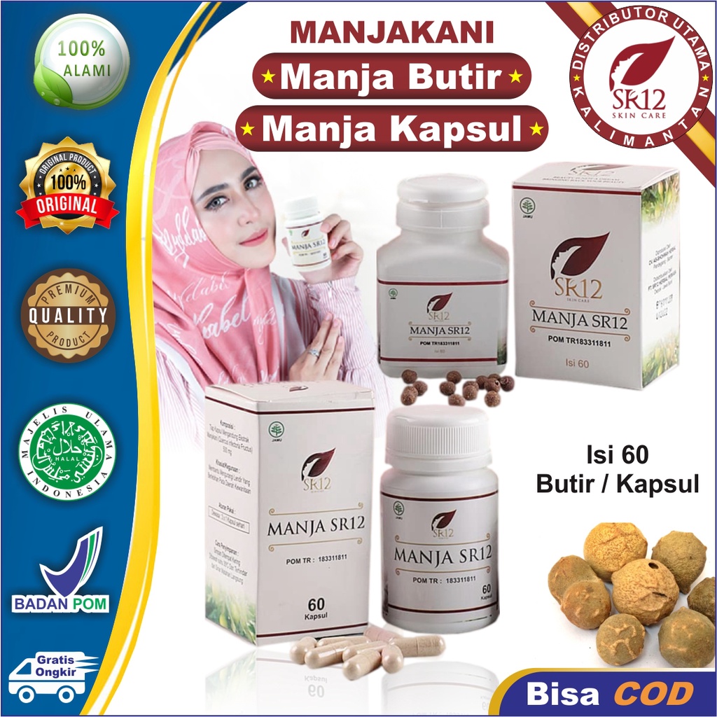 Manjakani SR12 | Manja SR12 Herbal | Manja Butir &amp; Manja Kapsul | Solusi Masalah Kewanitaan SR12