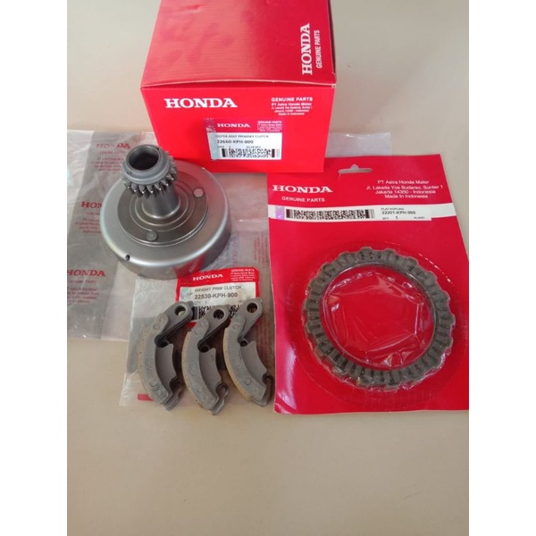 LONCENG+KAMPAS GANDA+PLAT KOPLING SUPRA X 125 LAMA/SUPRA X 125 R/KARISMA/KPH