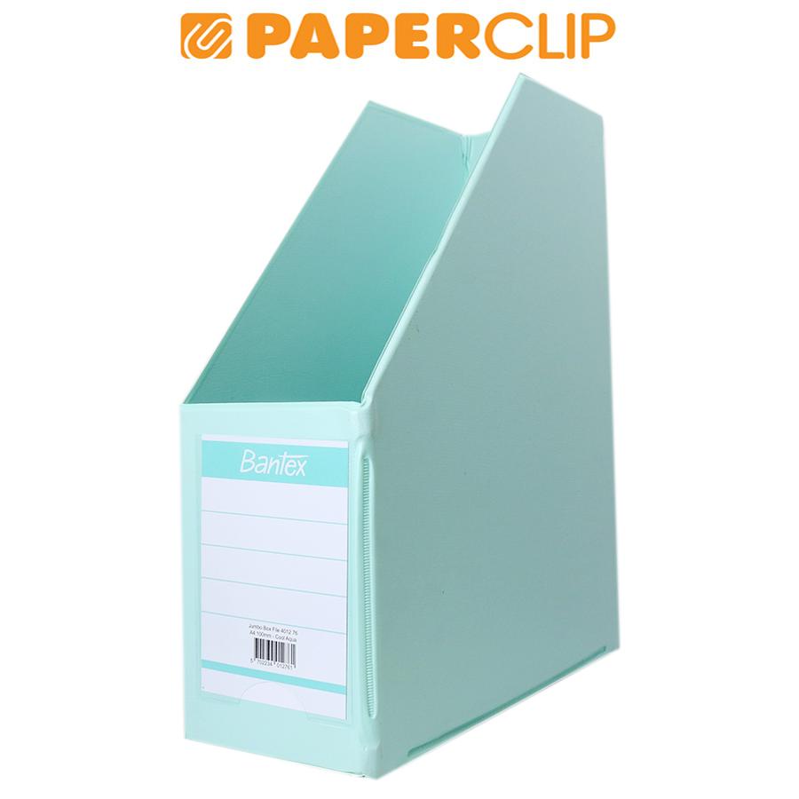 

BOX FILE BANTEX 4012 A4 76 COOL AQUA