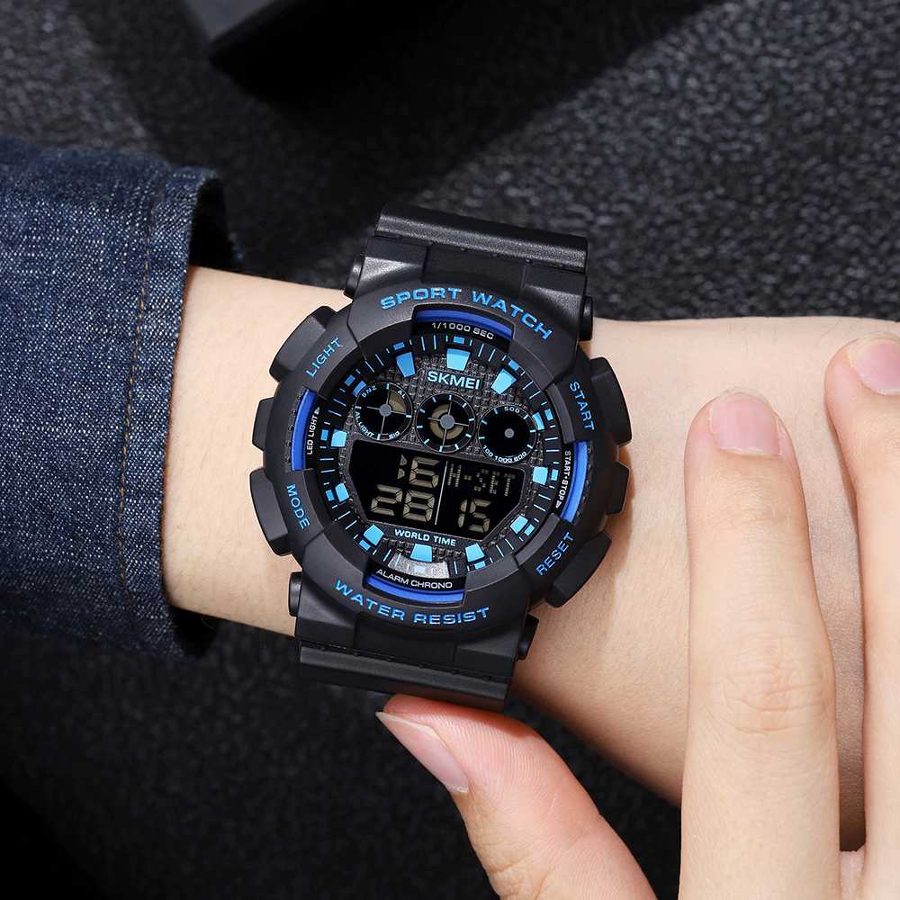 SKMEI Jam Tangan Digital Pria Waterproof 50M- 1857