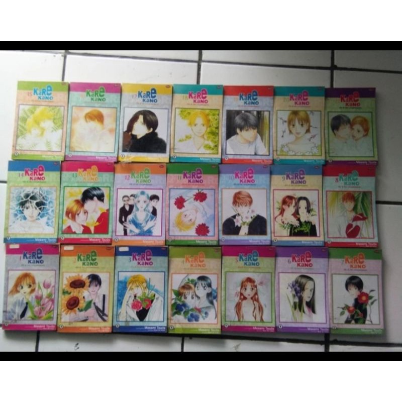 komik murah/paket komik kare kano 1-21 tamat/komik obral
