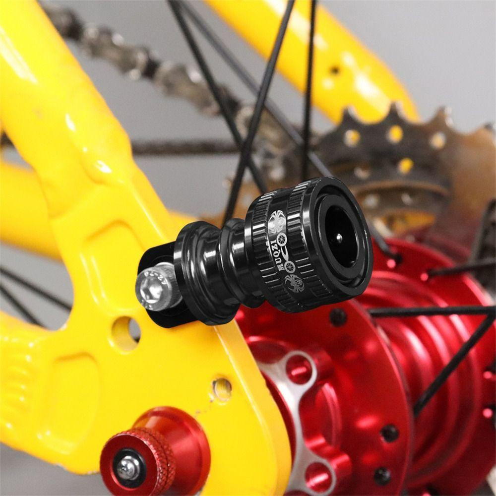 Lanfy Pedal Quick Release Gesper Aluminium Alloy Bersepeda Aksesoris Sepeda Lipat Quick Release Buckle Base Folding Bike Pedal Adapter