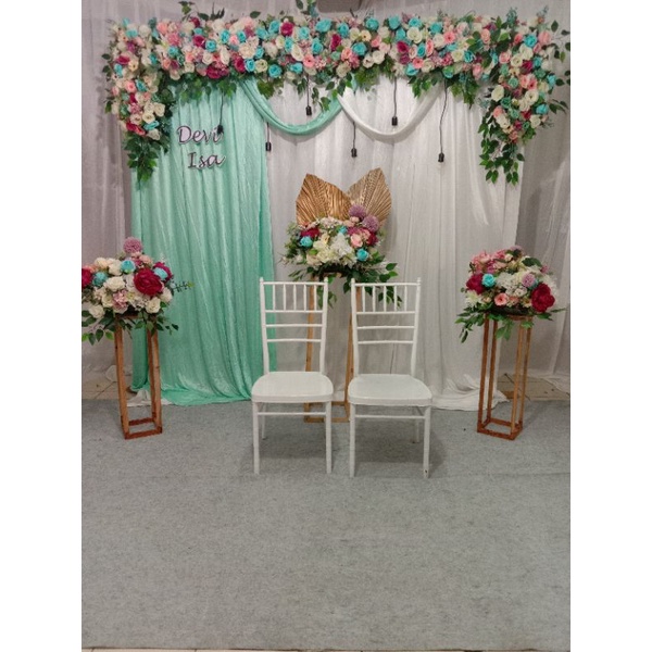 Backdrop Lamaran | Backdrop Engagement | Backdrop Akad Nikah