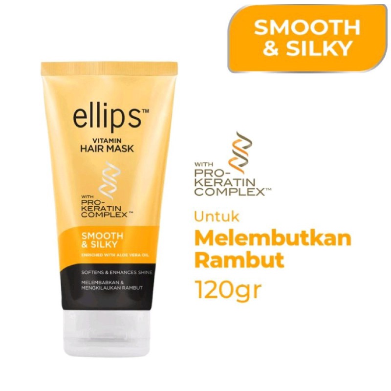 ELLIPS HAIR MASK KERATIN - VITAMIN HAIR MASK ELLIPS PERAWATAN RAMBUT