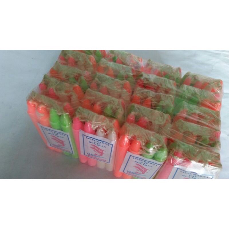 LILIN KECIL WARNA WARNI / LILIN NATAL