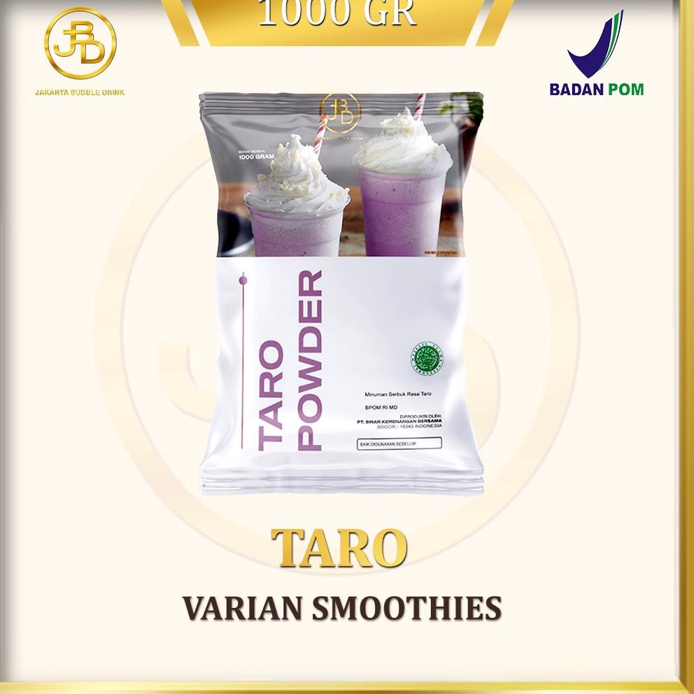 

(PROMO BCN95) Bubuk Minuman TARO Powder 1 KG - JBD | HALAL ✧