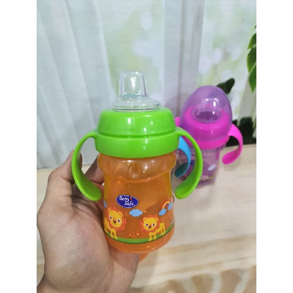 Botol Susu Wide Neck Nipple Model Dukbill Lembut/Training Cup Soft Spout BPA Free 125 Ml 4oz AP005