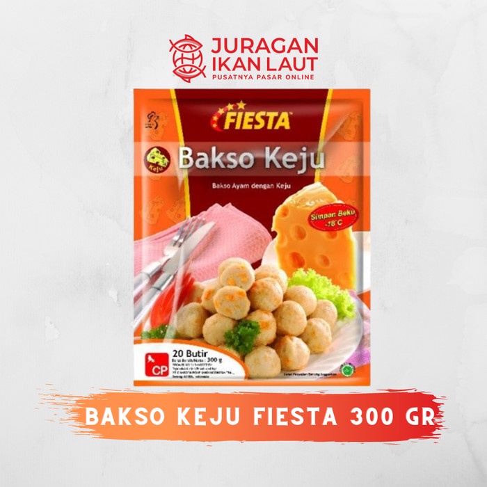

Bakso Keju Fiesta 300 Gram - Isi 20