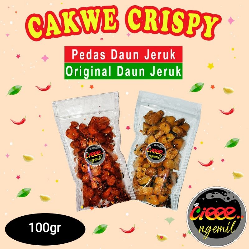 

CAKWE CRISPY 100gr snack/cemilan viral pertama dan baru di Indonesia
