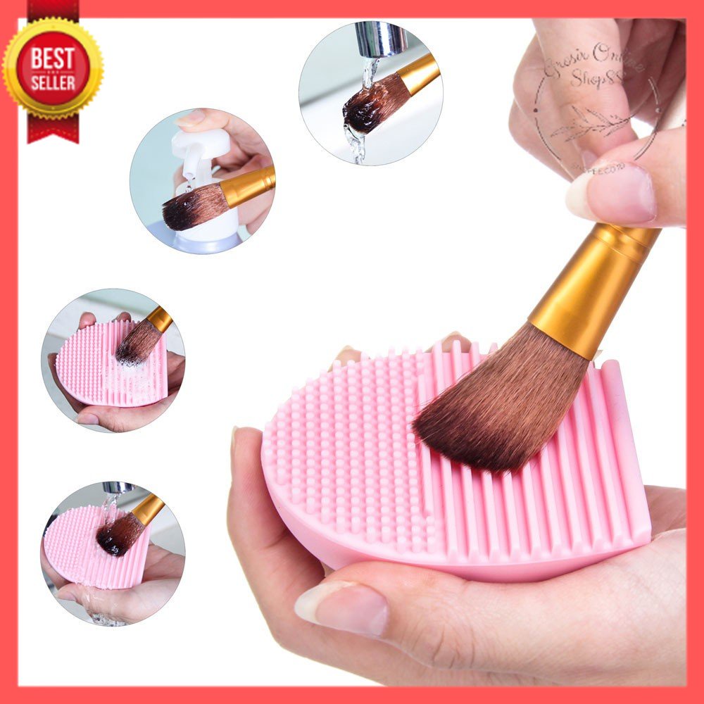 GOS -I112- Pembersih Kuas Makeup - Brush Pembersih Makeup - Egg Brush Cleaning