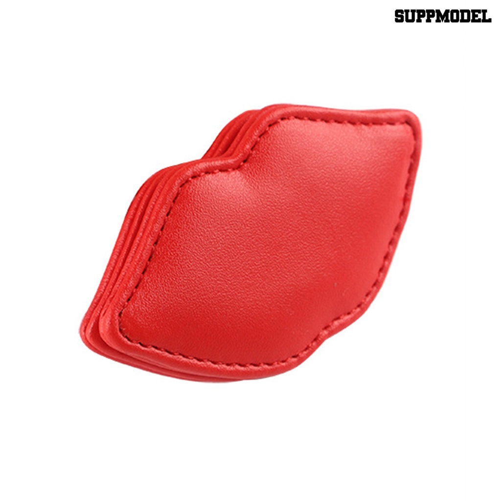 [Dekorasi] Klip Sabuk Pengaman Bentuk Bibir Anti-slip Menyesuaikan Kekencangan ic Penyedot Pengaman Mobil Sabuk Stopper Gesper Untuk Kendaraan