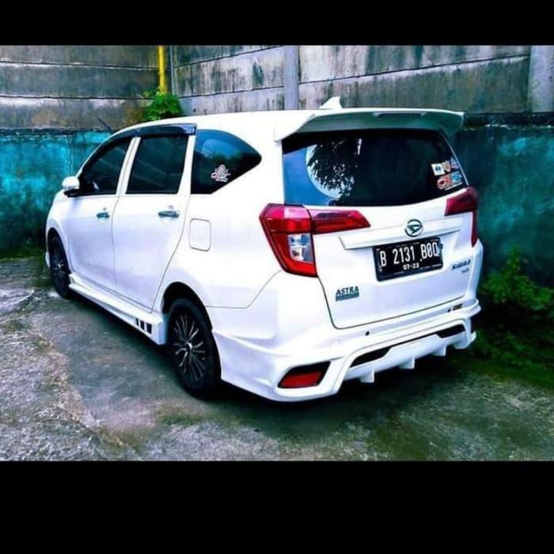 bodykit samping & belakang calya sigra