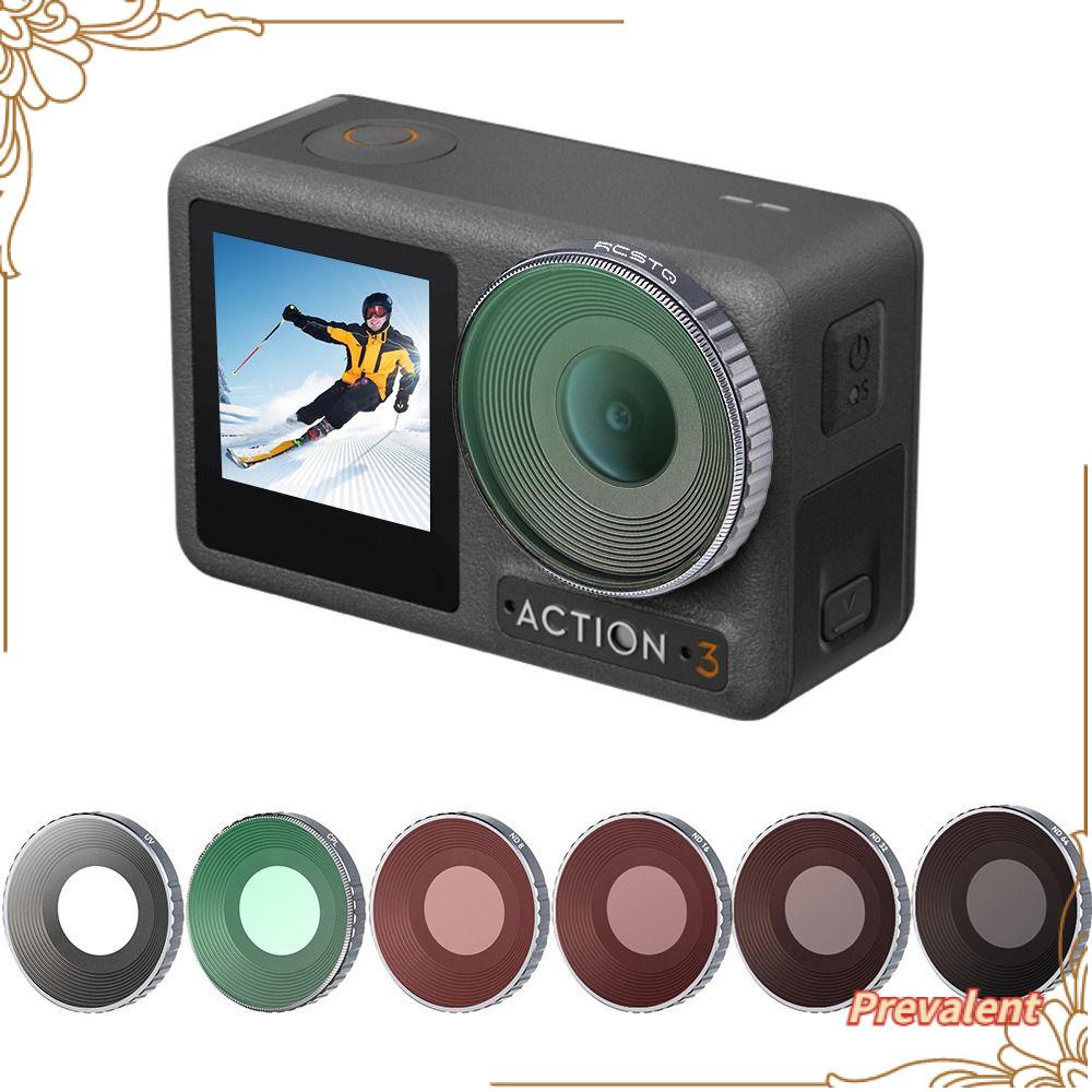 Preva Filter Lensa Kamera Aksesoris Camera ND8 ND16 ND32 ND64 Aluminium Alloy