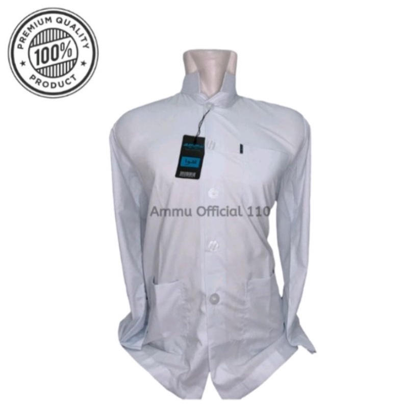 BAJU KOKO AMMU COLLECTION WARNA PUTIH 100% ORIGINAL