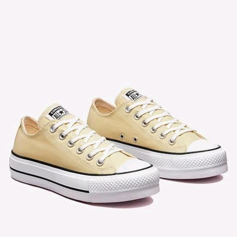 converse platform yellow