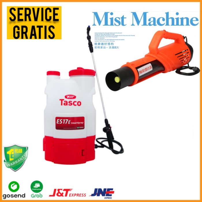 Mesin Disinfektan Alat Semprot Hama Cold Fogger Cairan Disinfektan