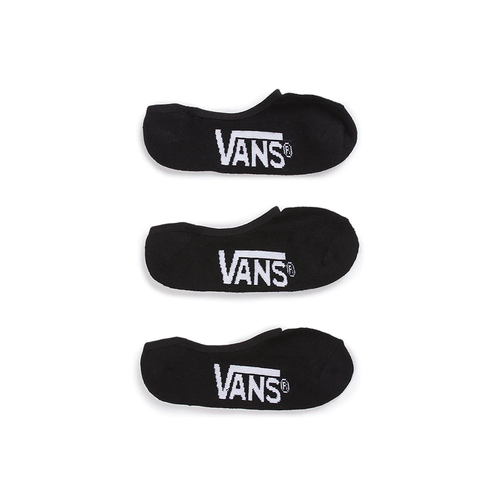 KAOS KAKI VANS OFF THE WALL | CLASSIC SUPER NO SHOW ( 9 ) SOCK BLACK