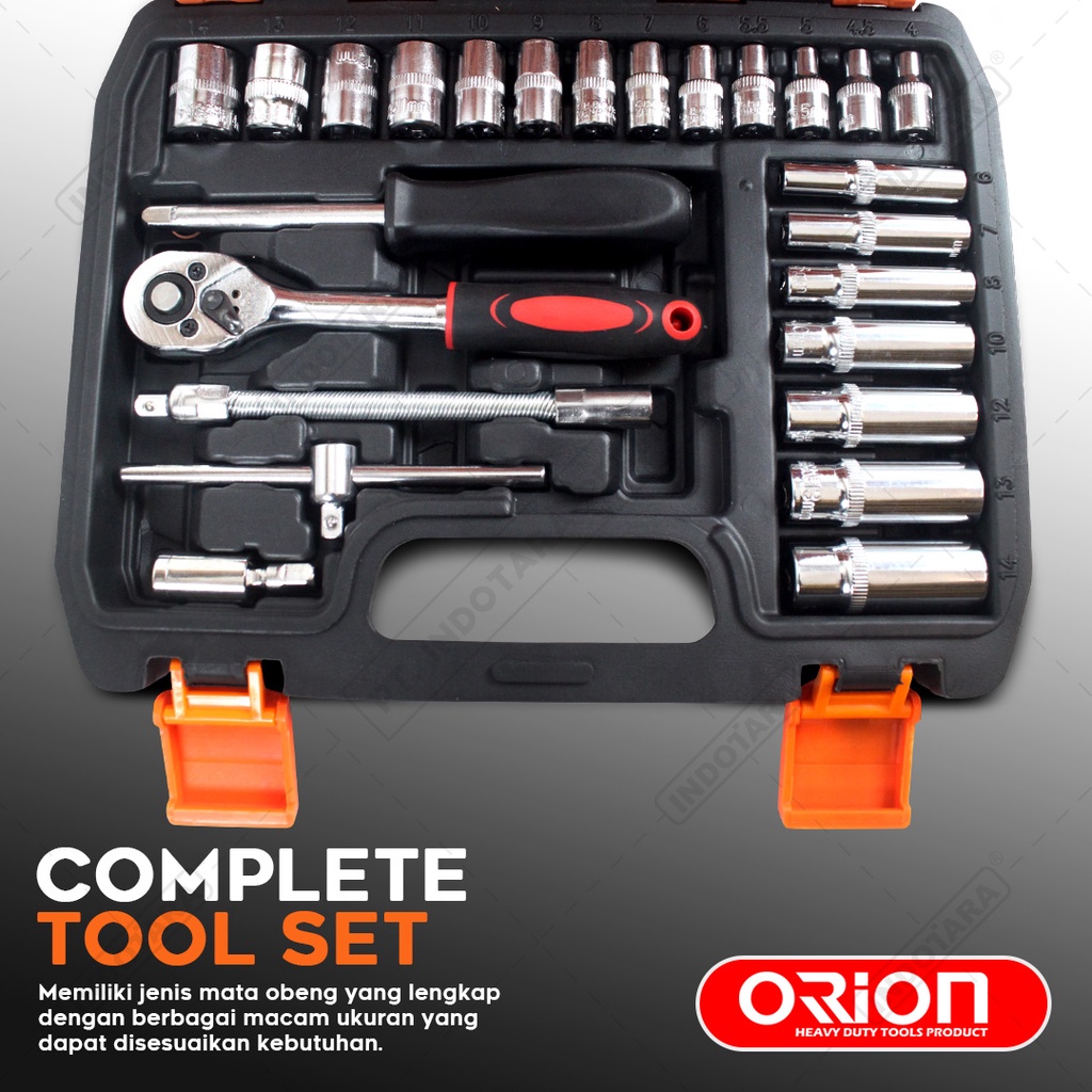 Hand Toolset / Tool Kit Set / Toolkit Toolbox Orion - TR005-3