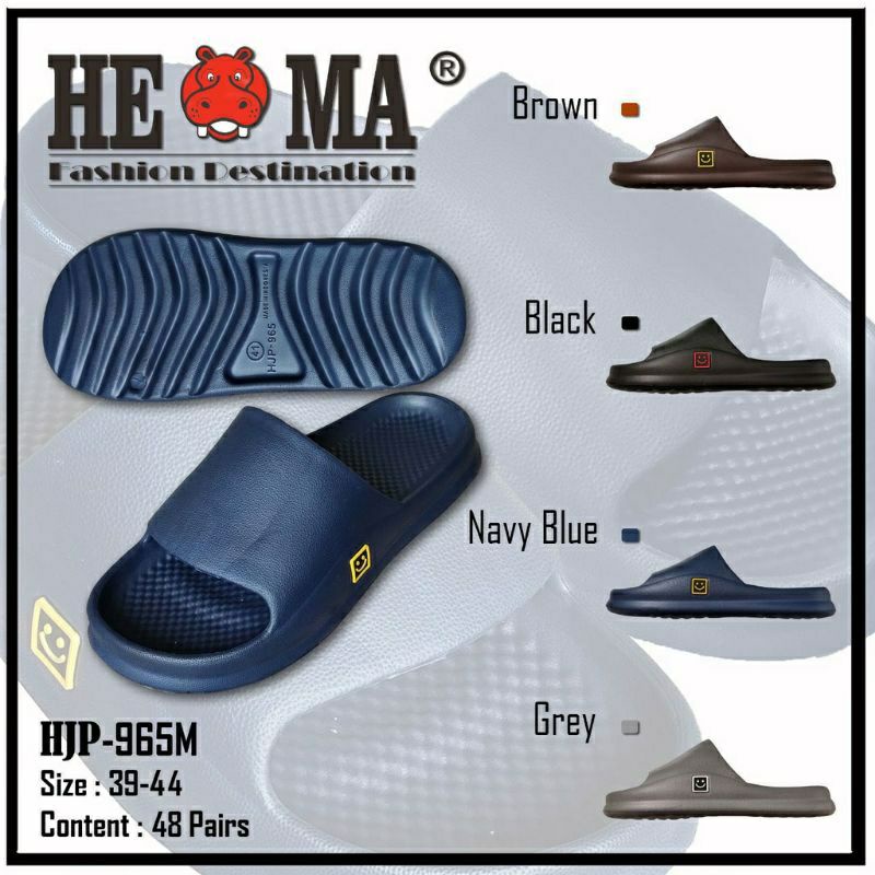 Sandal Slop Pria/Laki-Laki HEMA hjp-965  ukuran 39-44