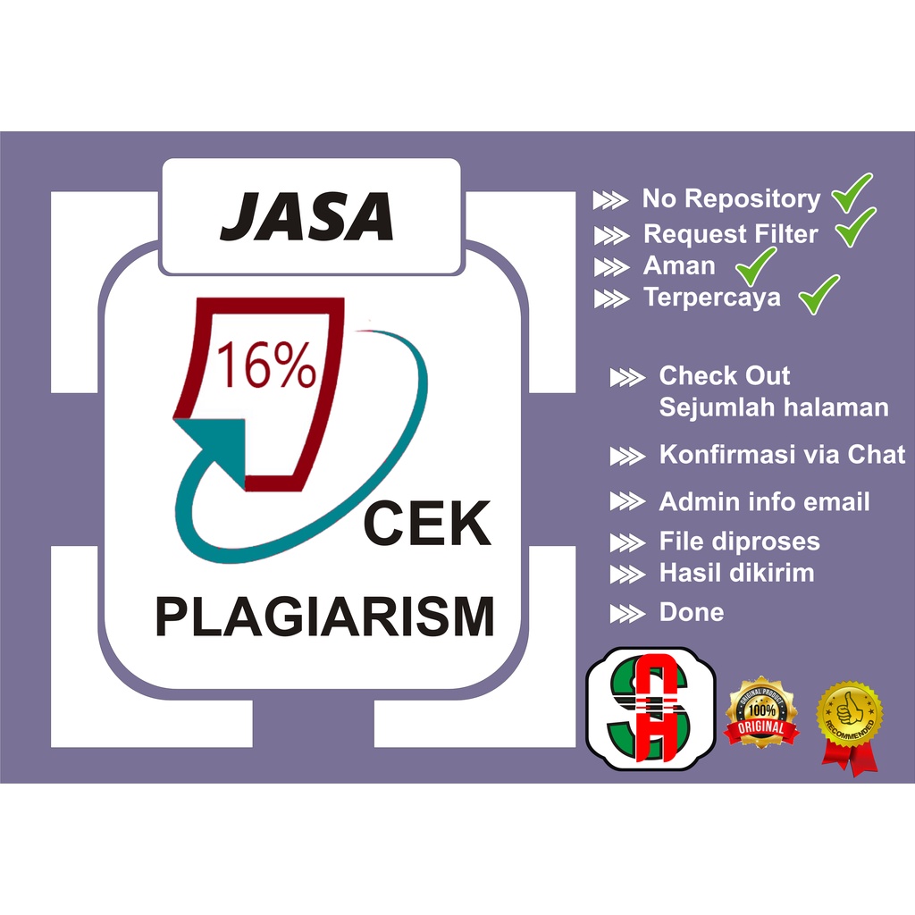 JASA MENURUNKAN PLAGIASII (VIA FILTER)