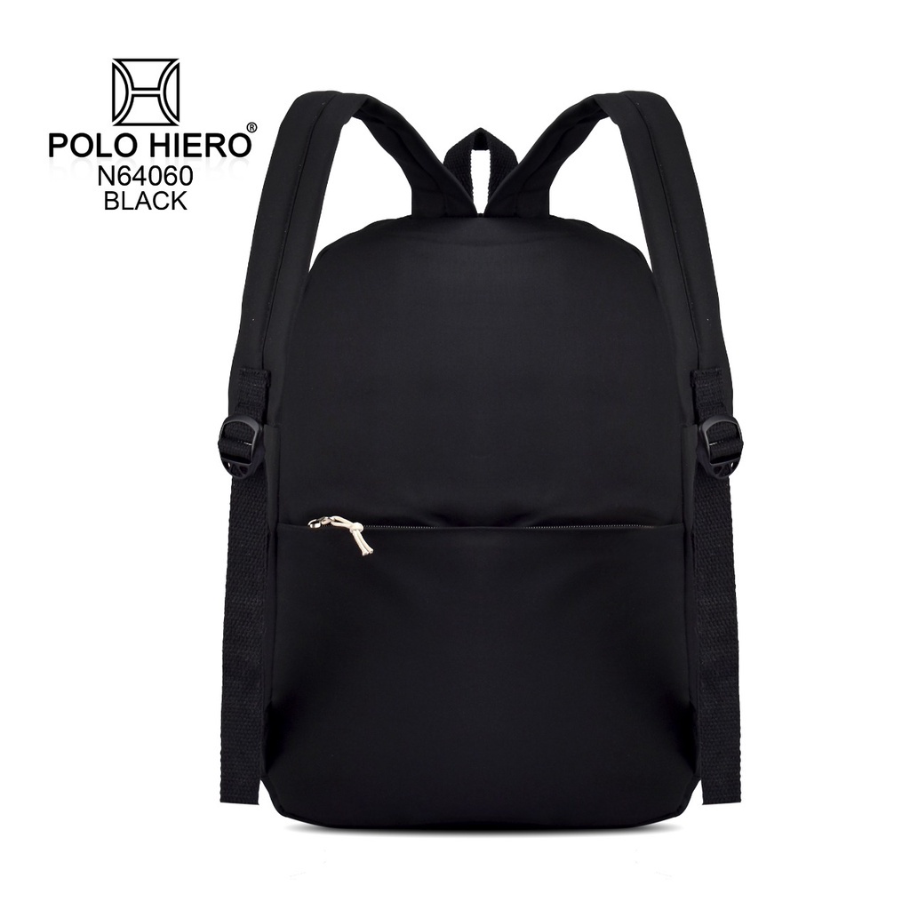 (RF) Tas Sekolah Polo Hiero N64060 Tas Fashion Ransel Laptop Punggung Travelling