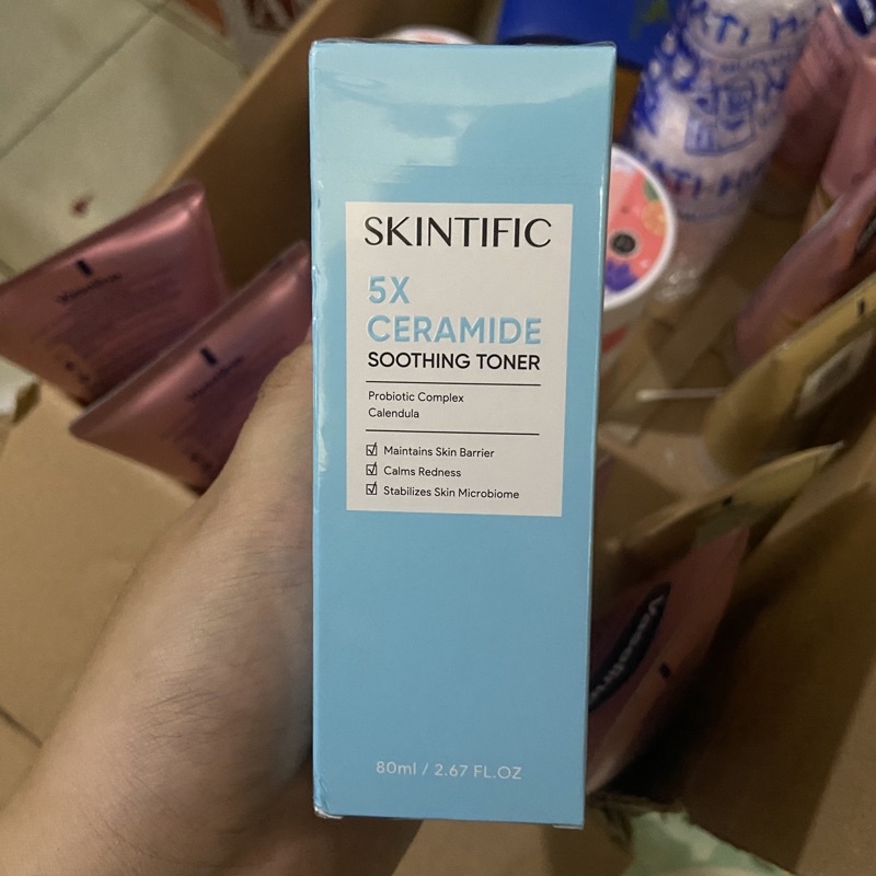 Jual SKINTIFIC 5X Ceramide Soothing Toner 80ml Shopee Indonesia