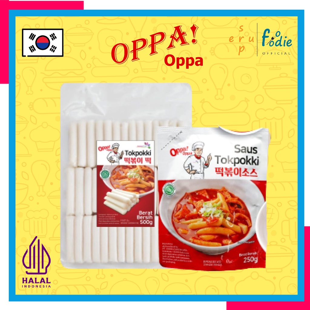 

SUPERFOODIE Tteokbokki + Saus Korean Food / Cemilan Tokpokki + Saus / Makanan Korea Instan Rapokki + Saus / Makanan Korea Pedas / Ramyeon Gildak Spicy + Saus