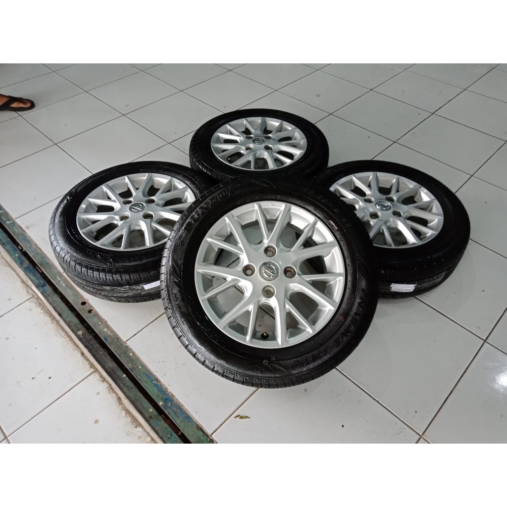velg seken asli oem nissan livina hws ring 15 baut 4 pcd 114,3 ban 185 65 r15