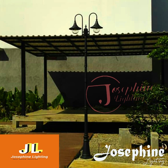Lampu Taman Tiang Outdoor Seri 7038 G6/2 (Cabang 2)