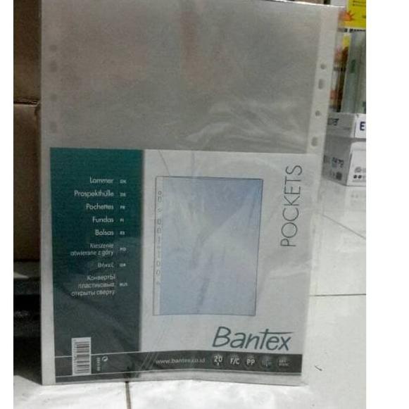 

Serbu Baru SHEET PROTECTOR F4 BANTEX 8843 - 20 lbr