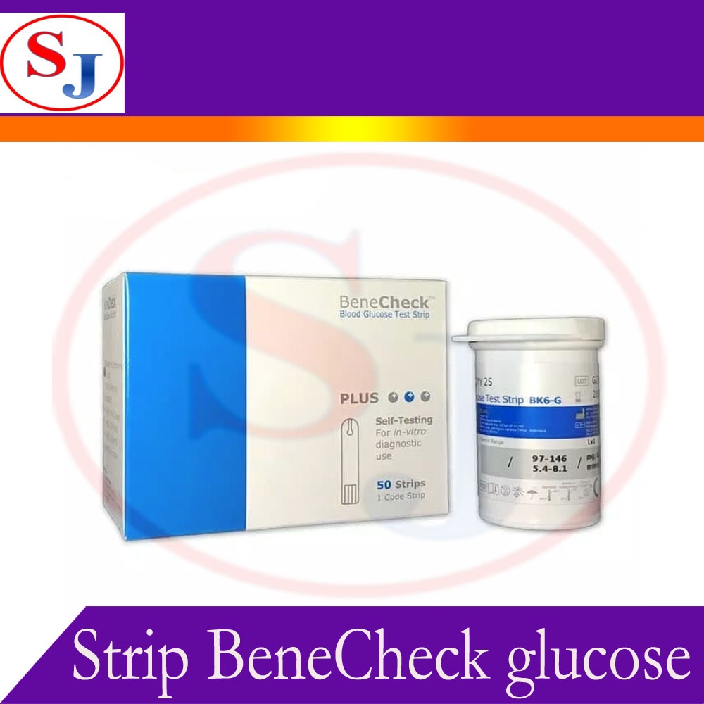 strip BeneCheck glucose/strip BeneCheck Gula darah