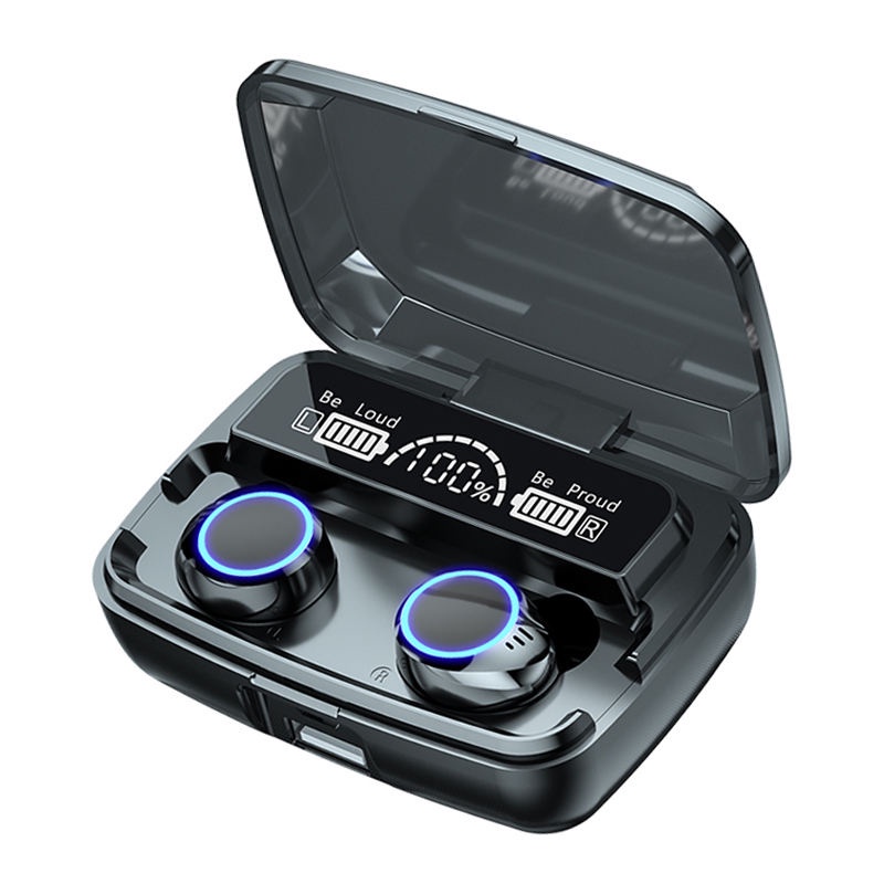 TWS M30 earphone Bluetooth HIFI BASS Stereo music telfon gaming daily wireless headset with mic original