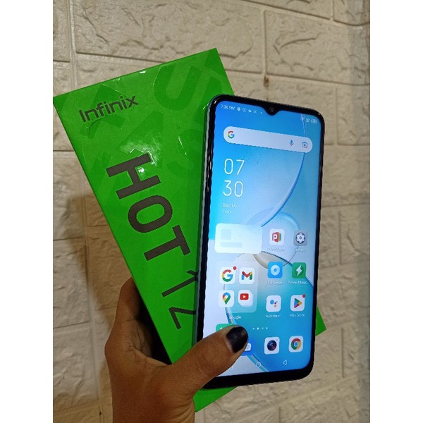 INFINIX HOT 12 PRO RAM 8GB INTERNAL 128GB UNIT SECOND ORIGINAL