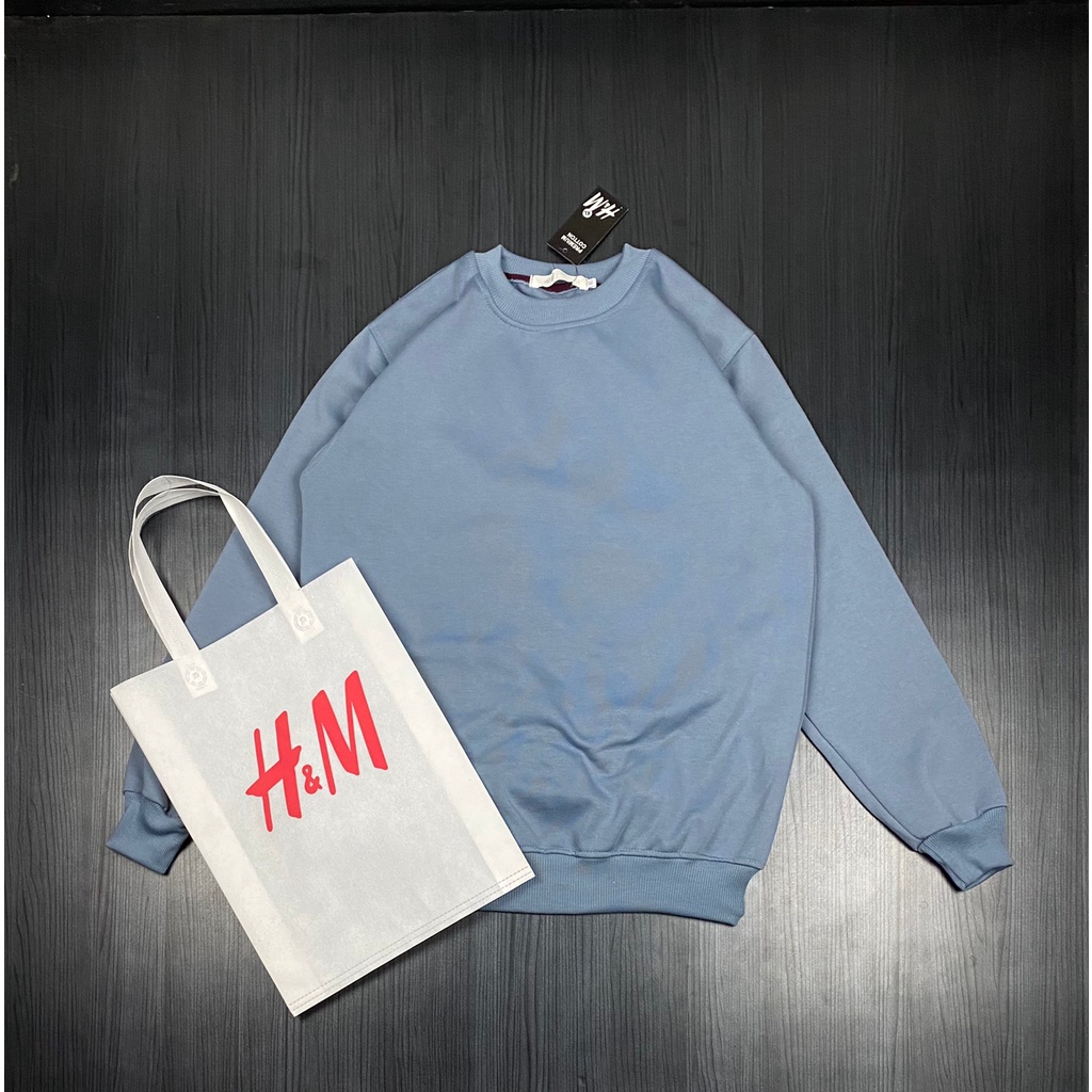 sweater crewneck H*M polos unisex frebag