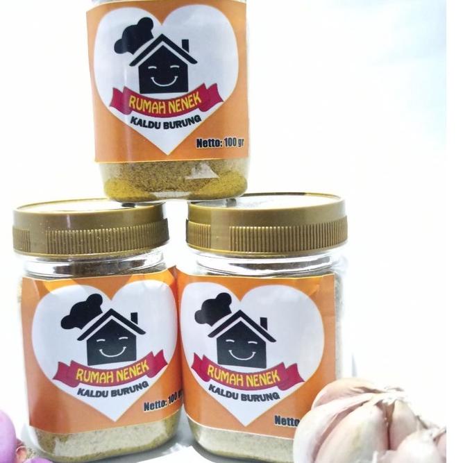 

Recommended Kaldu Bumbu Penyedap Daging Burung MPASI Non MSG Non Pengawet Cap Rumah Nenek - 100 gr,,