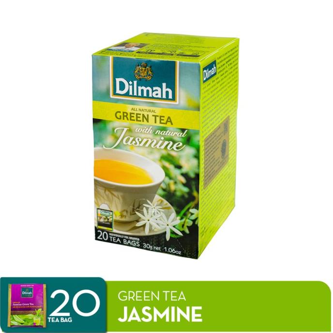 

Dilmah Green Tea Jasmine - Teh Celup