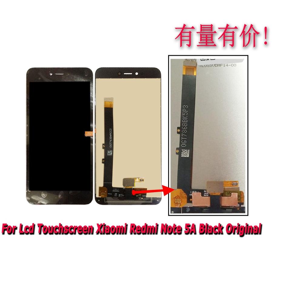 Promo Terbatas LCD TOUCHSCREEN XIAOMI REDMI NOTE 5A BLACK - LCD TS XMI BLACK