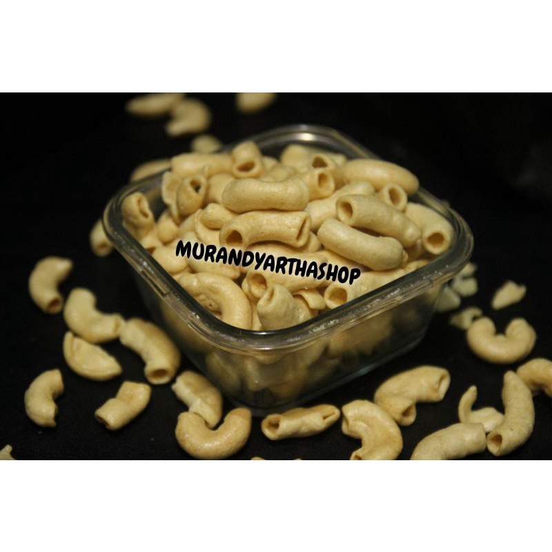 

makaroni asin enak gurih kemasan 250gr