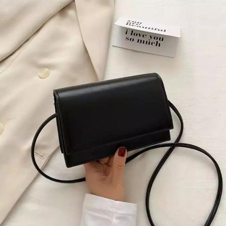 ↚ [SIAP KIRIM] MELISSA Sling Bag KOTAK/ Tas Selempang Mini ♞
